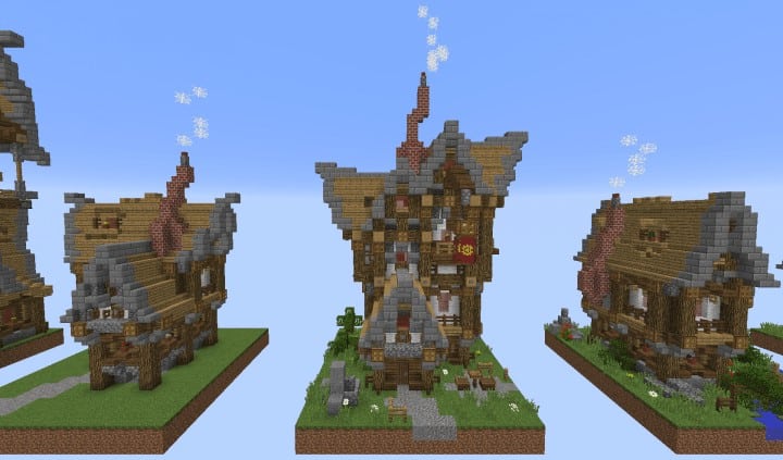 House Bundle Fourteen Plot Minecraft Building Inc