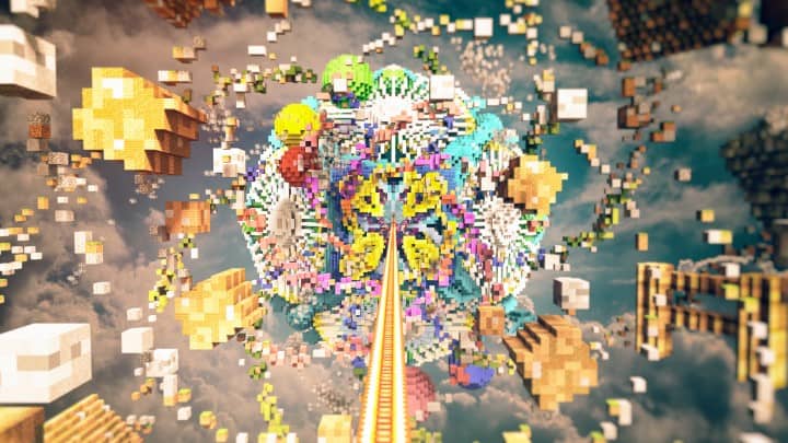 Minecraft Windows 10 Anniversary Coaster by blockworks download amazing fun crazy 4