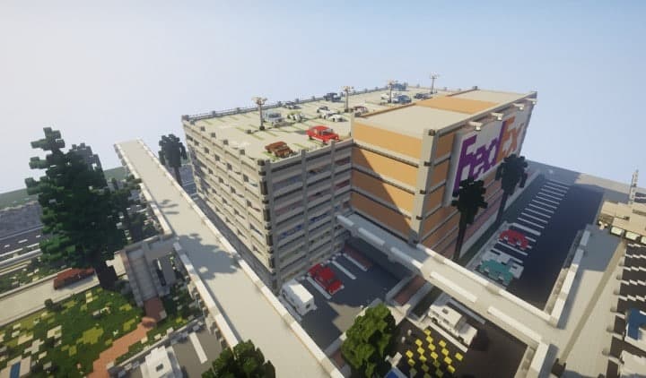 Realistic Parking  650 Spots – Minecraft Building Inc